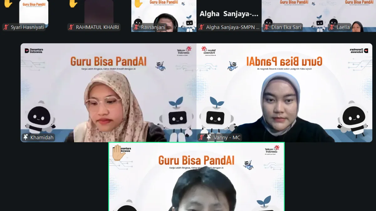 TelkomGroup Bekali 373 Guru Keterampilan AI Dukung Pendidikan